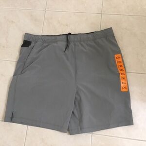 Mens SPEEDO Swim Bathing Suit Sz XXL Trunks Boxer Surf Board Shorts Grey